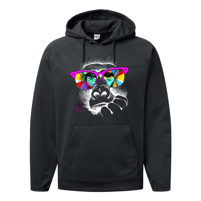 Cool Monkey Performance Fleece Hoodie