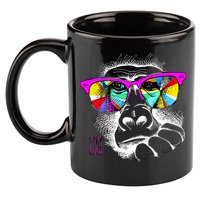 Cool Monkey 11oz C Handle Ceramic Mug