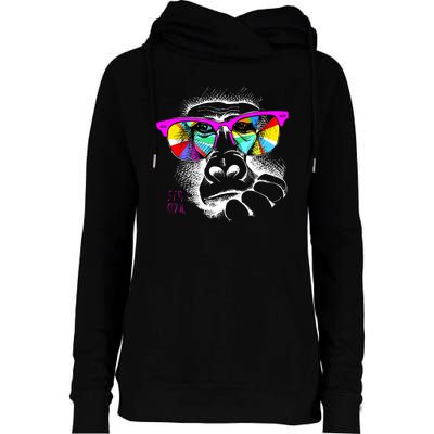 Cool Monkey Womens Funnel Neck Pullover Hood