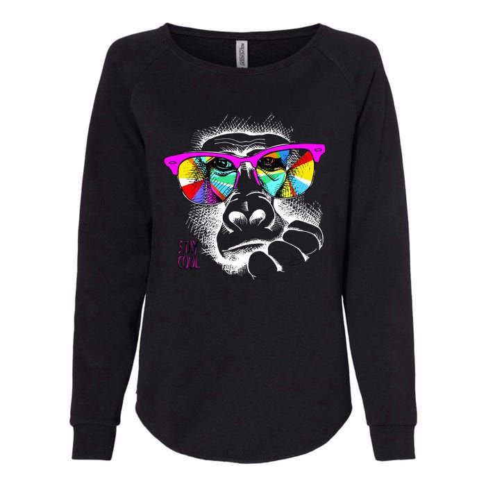 Cool Monkey Womens California Wash Sweatshirt