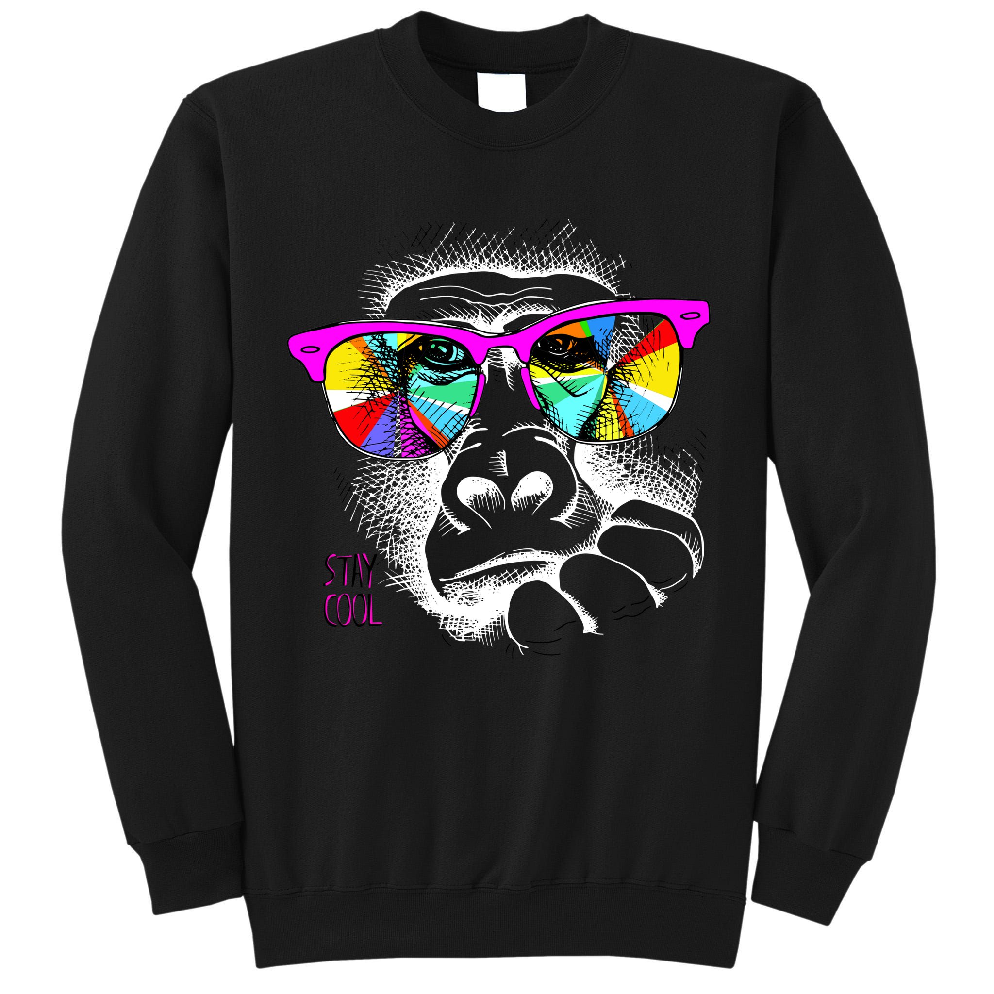 Cool Monkey Tall Sweatshirt
