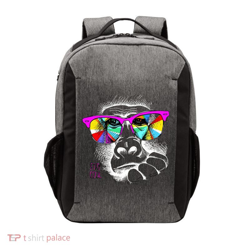 Cool Monkey Vector Backpack