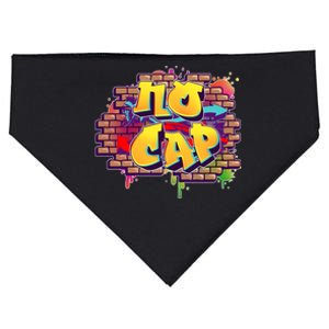 Cool No Cap Wall Graffiti  USA-Made Doggie Bandana