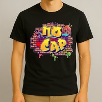 Cool No Cap Wall Graffiti  T-Shirt
