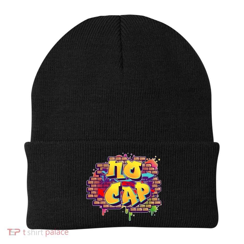 Cool No Cap Wall Graffiti  Beanie