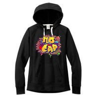 Cool No Cap Wall Graffiti  Women's Fleece Hoodie