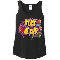 Cool No Cap Wall Graffiti  Ladies Essential Tank