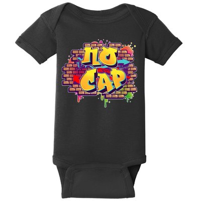 Cool No Cap Wall Graffiti  Baby Bodysuit