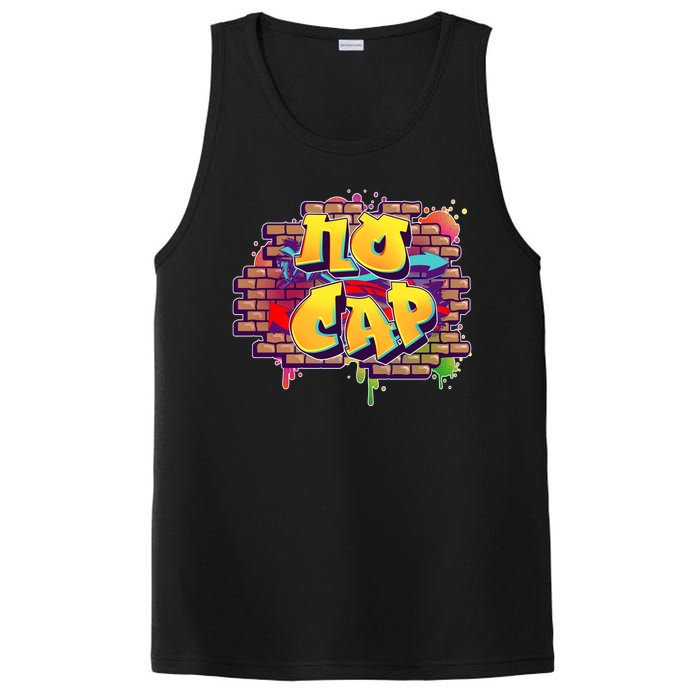 Cool No Cap Wall Graffiti  PosiCharge Competitor Tank