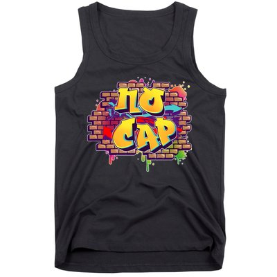 Cool No Cap Wall Graffiti  Tank Top