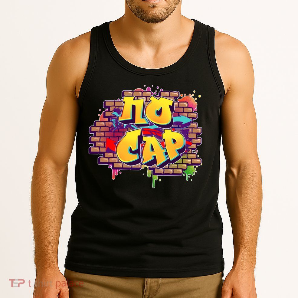 Cool No Cap Wall Graffiti  Tank Top
