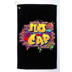 Cool No Cap Wall Graffiti  Platinum Collection Golf Towel