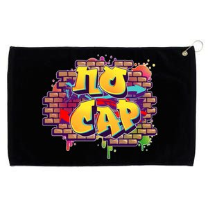 Cool No Cap Wall Graffiti  Grommeted Golf Towel