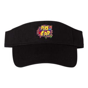 Cool No Cap Wall Graffiti  Valucap Bio-Washed Visor