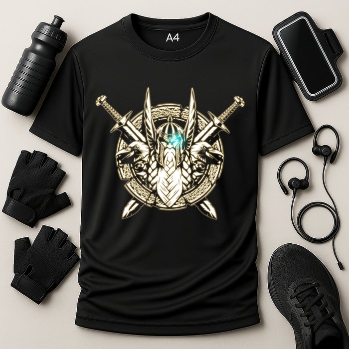 Cool ODIN Greek God Cooling Performance Crew T-Shirt