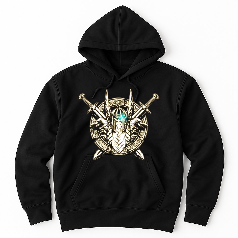 Cool ODIN Greek God Hoodie