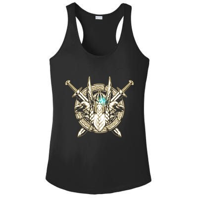 Cool ODIN Greek God Ladies PosiCharge Competitor Racerback Tank