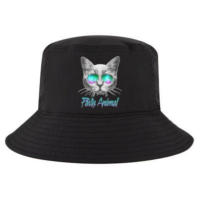 Cool Party Animal Cat Cool Comfort Performance Bucket Hat