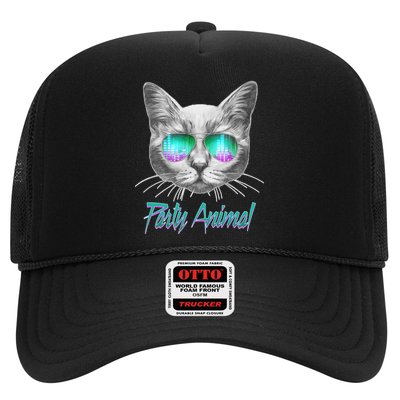 Cool Party Animal Cat Trucker Hat
