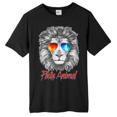 Cool Party Animal Lion Tall Fusion ChromaSoft Performance T-Shirt