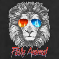 Cool Party Animal Lion 11oz C Handle Ceramic Mug