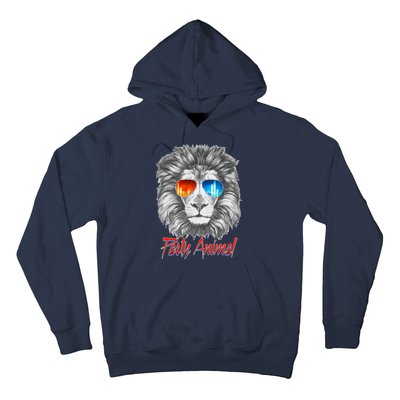 Cool Party Animal Lion Hoodie