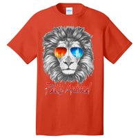 Cool Party Animal Lion Tall T-Shirt