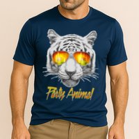 Cool Party Animal Tiger Cooling Performance Crew T-Shirt