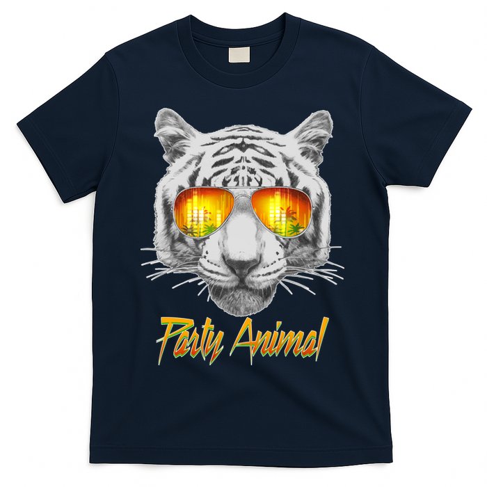 Cool Party Animal Tiger T-Shirt