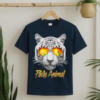 Cool Party Animal Tiger T-Shirt