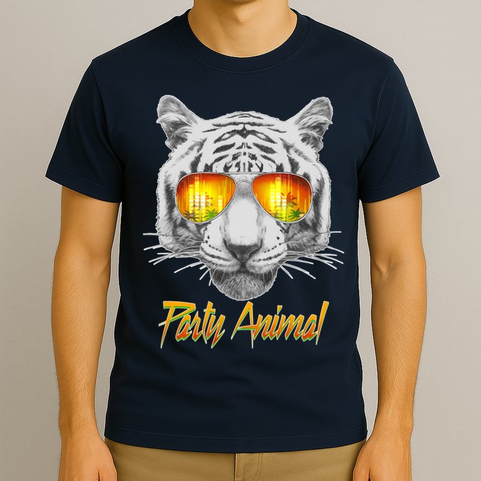 Cool Party Animal Tiger T-Shirt