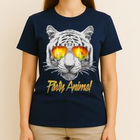 Cool Party Animal Tiger T-Shirt