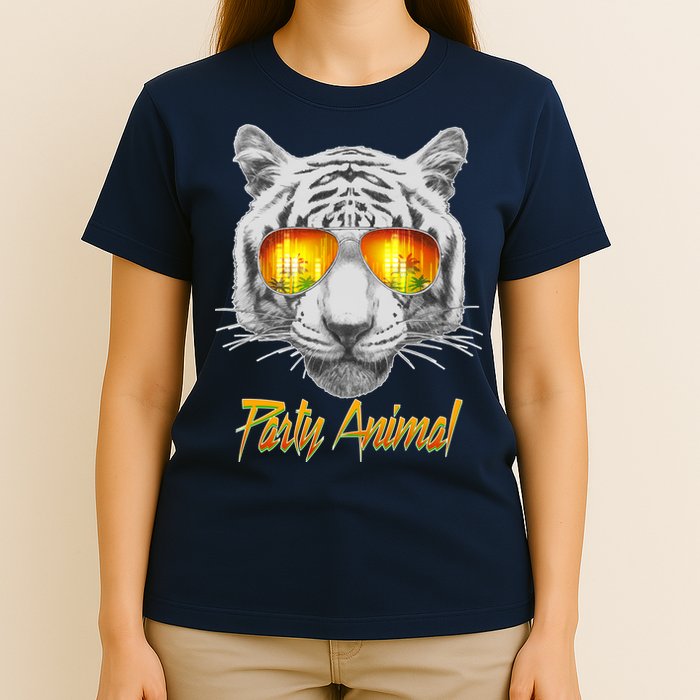 Cool Party Animal Tiger T-Shirt