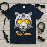 Cool Party Animal Tiger T-Shirt