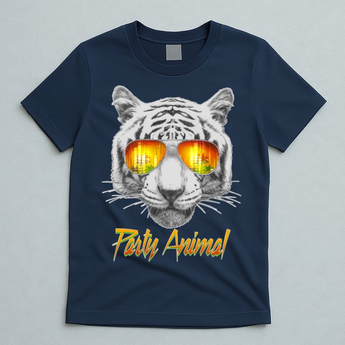 Cool Party Animal Tiger T-Shirt