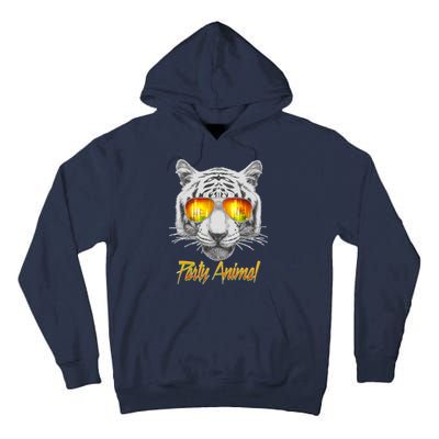 Cool Party Animal Tiger Tall Hoodie