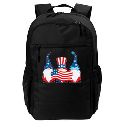 Cool Patriotic USA American Gnomes Daily Commute Backpack