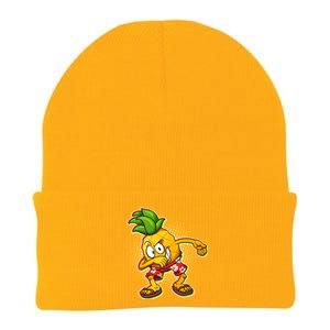 Cool Pineapple Dab Knit Cap Winter Beanie