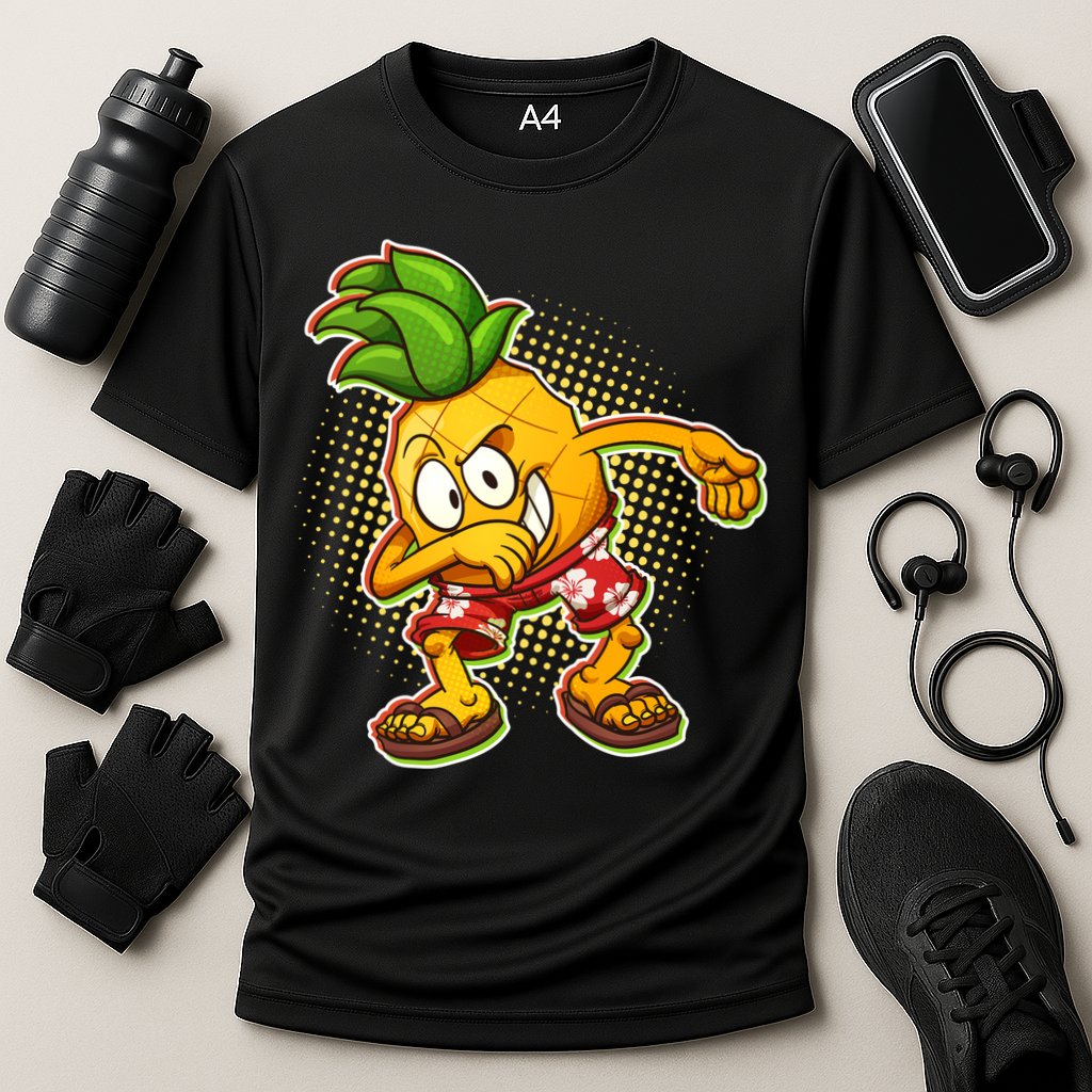 Cool Pineapple Dab Performance Shirt