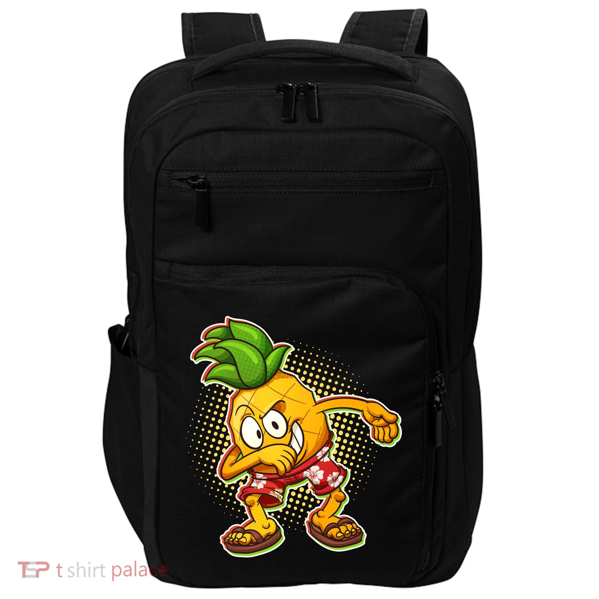 Cool Pineapple Dab Impact Tech Backpack