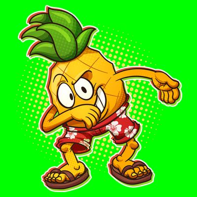 Cool Pineapple Dab T-Shirt