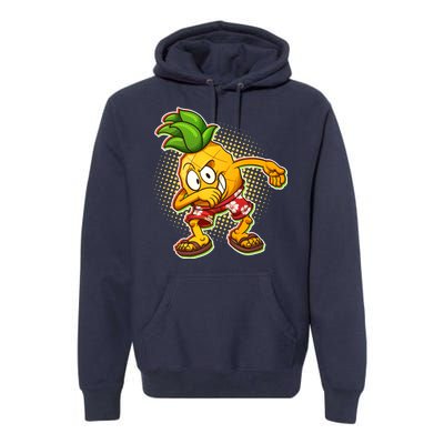 Cool Pineapple Dab Premium Hoodie