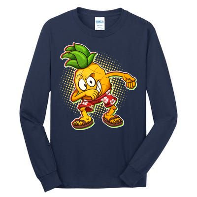 Cool Pineapple Dab Tall Long Sleeve T-Shirt