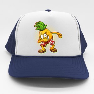 Cool Pineapple Dab Trucker Hat