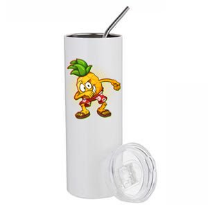 Cool Pineapple Dab Stainless Steel Tumbler