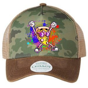 Cool Pizza Splatter Legacy Tie Dye Trucker Hat