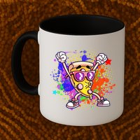 Cool Pizza Splatter Mug