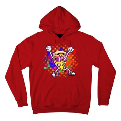 Cool Pizza Splatter Hoodie