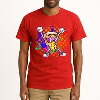Cool Pizza Splatter Tall T-Shirt