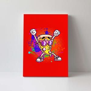 Cool Pizza Splatter Canvas